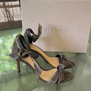 Alexandre Birman Metallic Heels